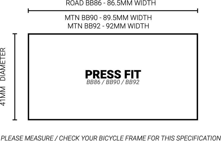 Actual product image Praxis works M30THRU Road/MTB