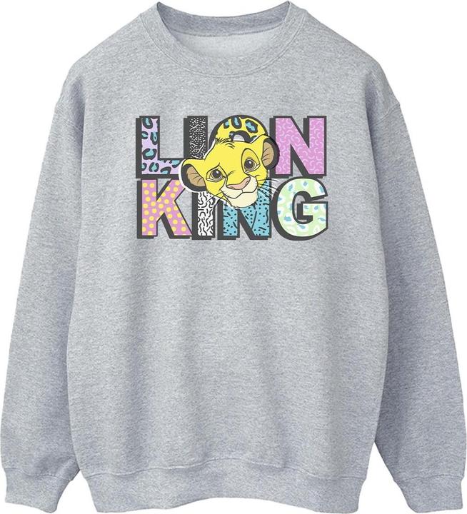 Produktbild Disney The Lion King Pattern Logo Sweatshirt (L)