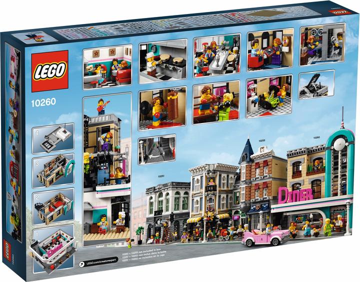 Produktbild LEGO Amerikanisches Diner (10260, LEGO Creator Expert)