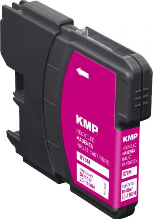 Immagine prodotto KMP B78M Cartuccia d'inchiostro compatibile con Brother LC-1100 M (M)