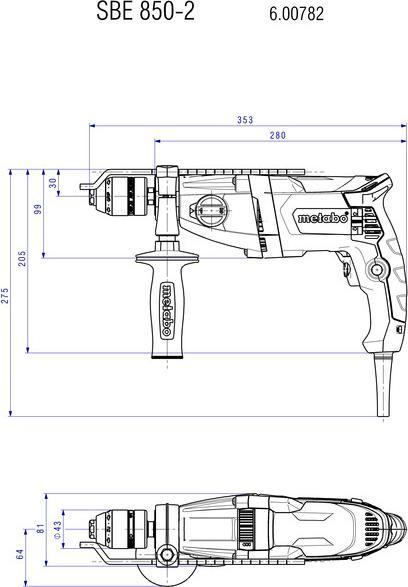 Immagine prodotto Metabo SBE850-2 (Corrente elettrica)