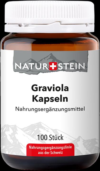 Immagine prodotto Naturstein Graviola Kapsel (100 Pezzo/i, Pillole, 144 g)