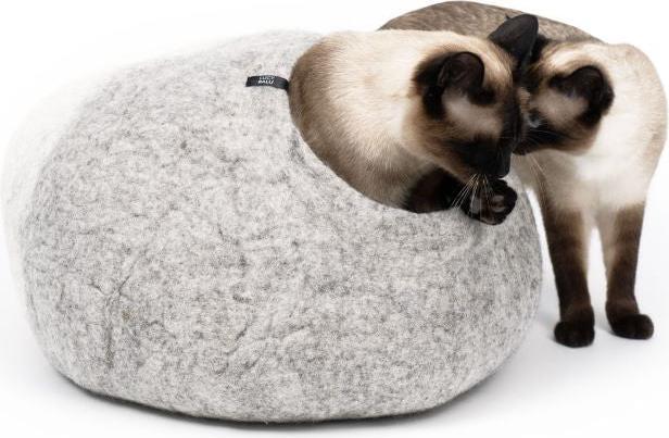 Produktbild LucyBalu PEBBLE KatzenhÃ¶hle aus Filz (Katze)