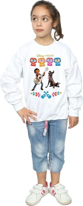 Actual product image Disney Girls Coco Miguel Logo Sweatshirt (116)