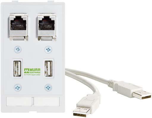 Produktbild Murr Elektronik Murrelektronik Frontplattenschnittstelle 4000-68000-0990000 (Abdeckung)