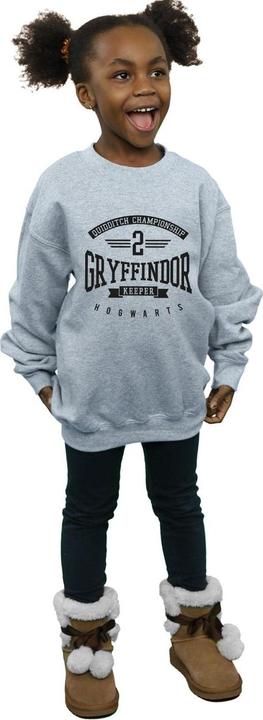 Actual product image Girls Gryffindor Keeper Sweatshirt (128)