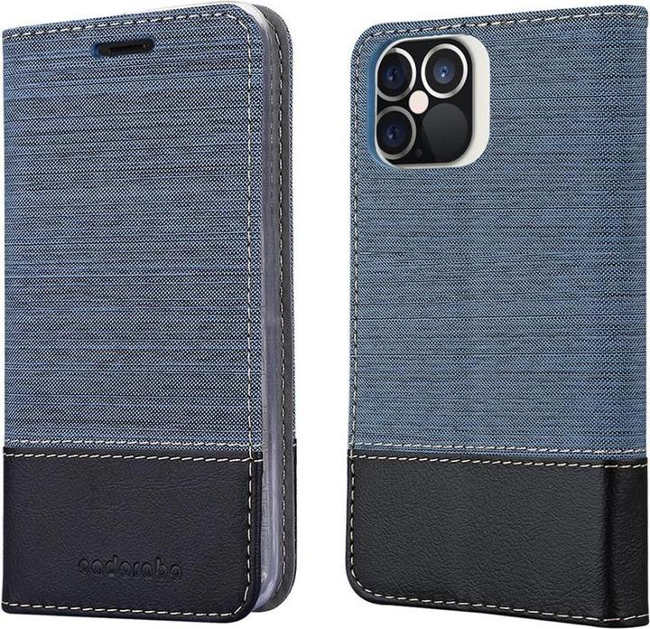 Produktbild Cadorabo Book Jeans Optik Cover (Apple iPhone 12 Pro Max)
