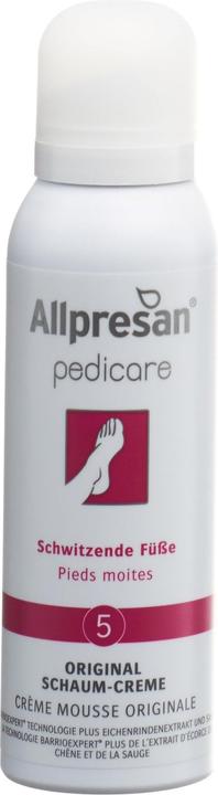 Produktbild Allpresan pedicare (5) Schwitzende Füsse 125 ml (Fusscrème & Fussgel, 125 ml)