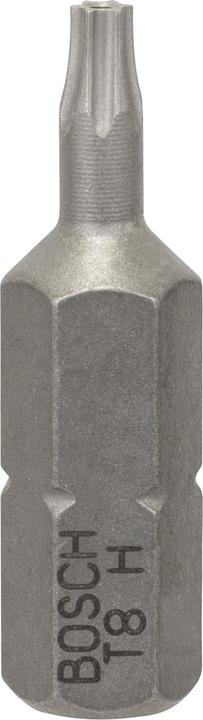 Immagine prodotto Bosch Professional Zubehör Bit per cacciavite Torx® di sicurezza T8H Extra Hard (T8H)