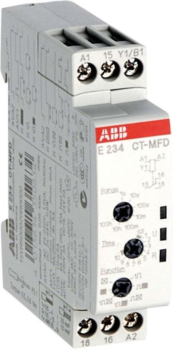 Produktbild ABB Multifunktion Zeitrelais E234CT-MFD 24-240VAC, 24-48VDC CT-MFD.12