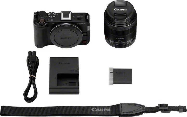 Actual product image Canon EOS R50 V + RF-S 14-30mm F4-6.3 IS STM PZ Kit (14 - 30 mm, 24.20 Mpx, APS-C / DX)