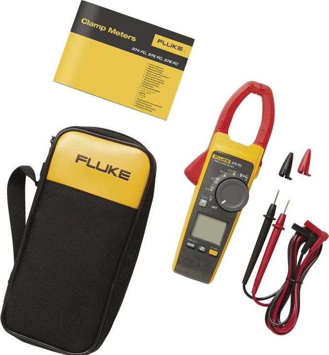 Actual product image Fluke Hand multimeter, current clamp di (CAT III 1000V, CAT IV 600V)