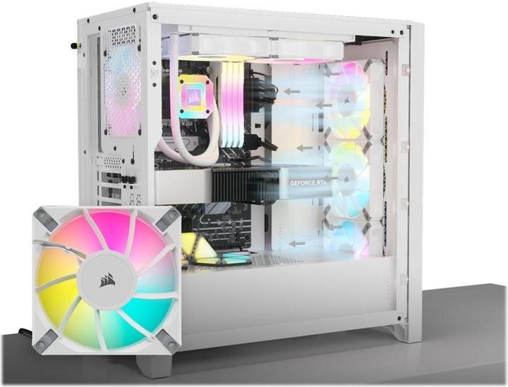 Actual product image Corsair iCUE 4000D RGB Airflow (mATX, Mini-ITX, ATX)