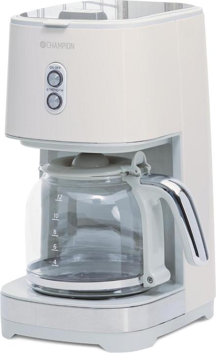 Produktbild Champion Kaffeemaschine 12 Tassen/1,5 l KB610 Creme White Series (EU-Stecker)