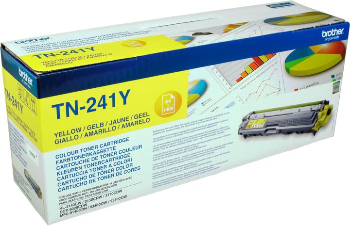 Actual product image Brother Tn-241y (Y)