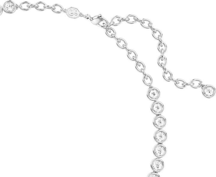 Image du produit Swarovski Imber Tennis Collier rond blanc (Métal Swarovski, 42 - 50 cm)