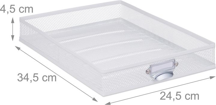 Produktbild Relaxdays Schubladenbox (A4)