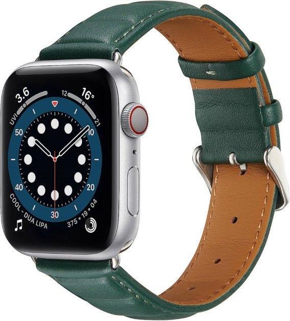 Produktbild MU Classic Genuine Series Echtleder Armband (42 mm, 44 mm, 45 mm, Echtleder, Apple Watch Series 3, Apple Watch Series 2, Apple Watch Series 1, Apple Watch Series 7, Apple Watch Series 8, Apple Watch Series 9, Apple Watch SE, Apple Watch Series 4, Apple Watch Series 5, Apple Watch Series 6)