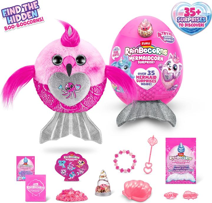 Produktbild Zuru Plüsch Rainbocorns - Mermaidcorn Surprise assortiert (28 cm)
