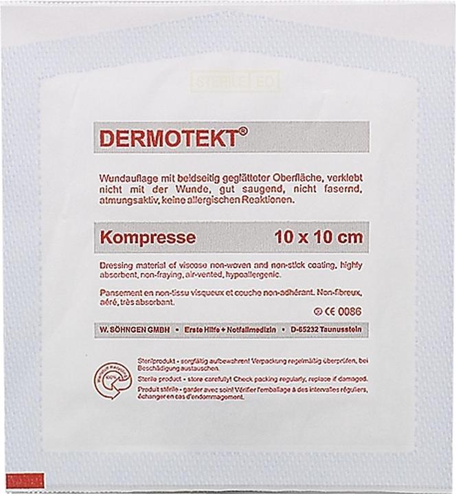 Produktbild Söhngen DERMOTEKT KOMPRESSE V10X10