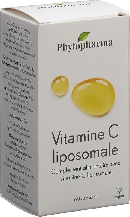 Immagine prodotto Phytopharma Vitamina C (60 Pezzo/i, Pillole, 60 g)