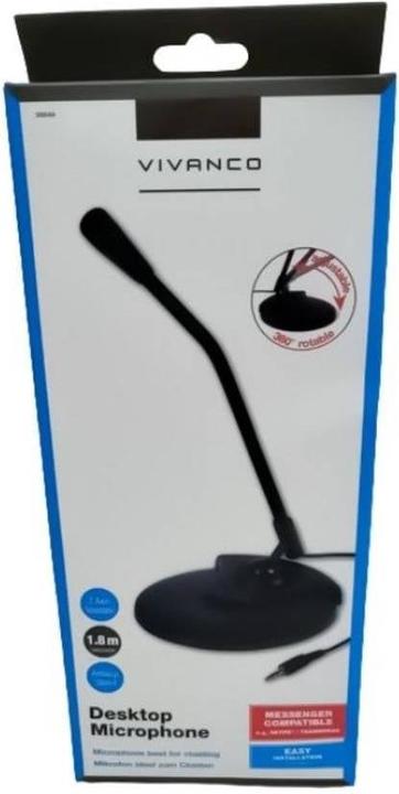 Immagine prodotto Vivanco Microfono da tavolo