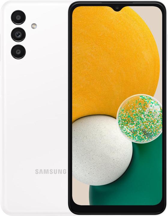 Image du produit Samsung Galaxy A13 EU (128 Go, Blanc, 6.60", Double SIM, 50 Mpx, 5G)