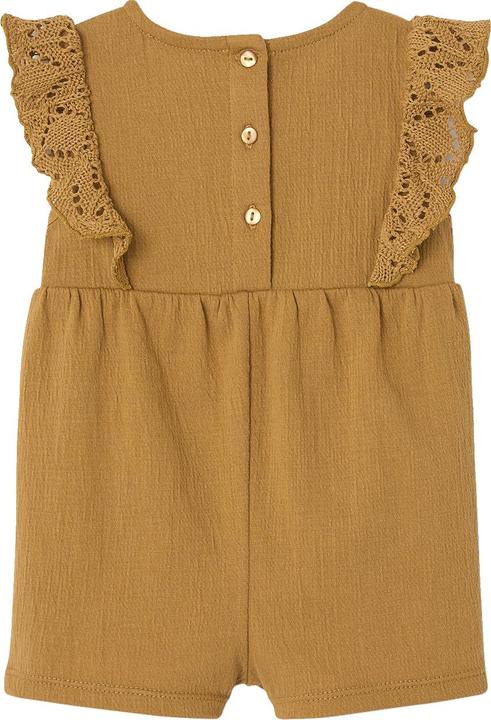 Actual product image Vertbaudet Mädchen Baby Overall mit gehäkeltem Oberteil (74)