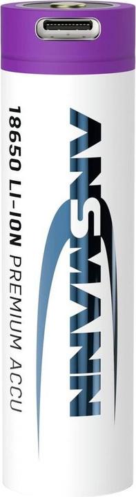 Image du produit Ansmann Batterie Li-Ion 18650 (1 pcs, 18650, 3400 mAh)