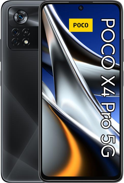 Produktbild Xiaomi Poco X4 Pro 5G (256 GB, Laser Black, 6.67", Dual SIM, 108 Mpx, 5G)