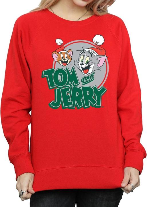 Immagine prodotto Tom & Jerry Christmas Greetings Felpa Donna (S)