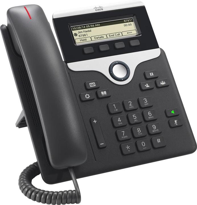 Produktbild Cisco UC Phone 7811 IP-Telefon Schwarz