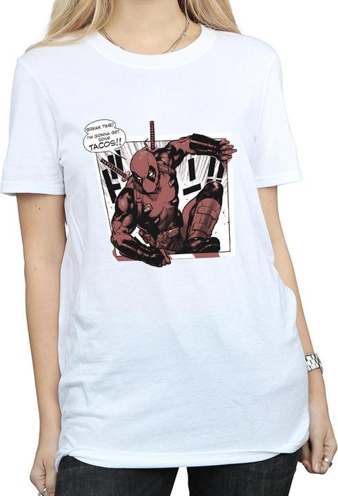 Image du produit - T-shirt DEADPOOL BREAKTIME TACOS - Femme (3XL)