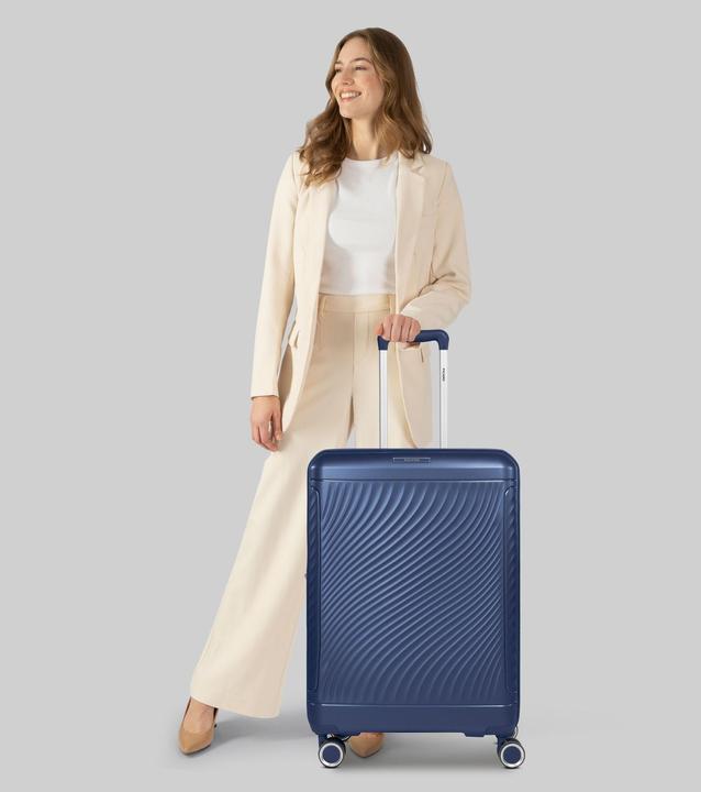 Actual product image Picard Vienna 4 Rollen Trolley M 65 cm mit Dehnfalte (64 l, M (50 - 90l))