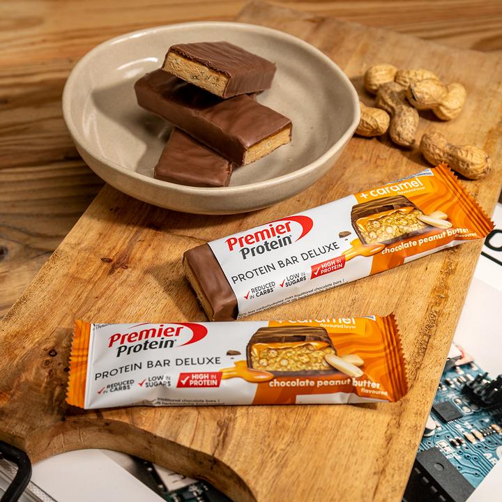 Actual product image Premier Protein Protein Bar Deluxe (Peanut Butter, 12 pcs., 600 g)