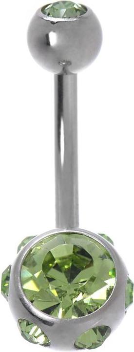Image du produit Bijouteria Piercing nombril (Acier chirurgical 316L, Cristallin)