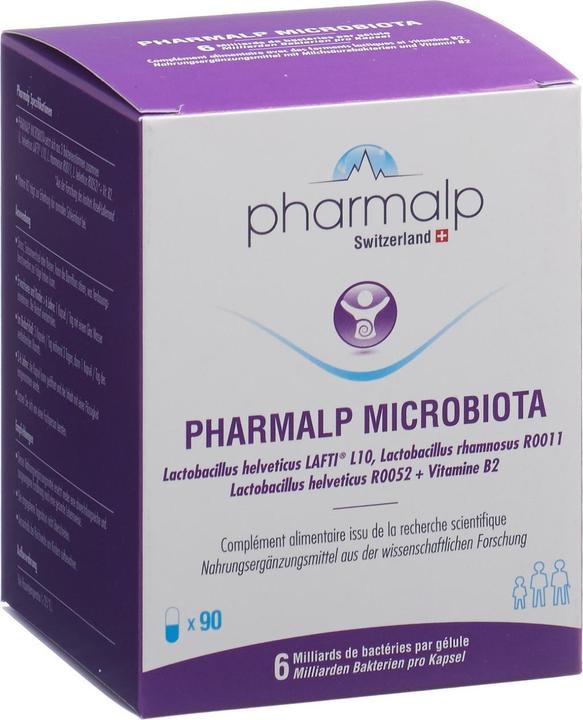 Actual product image Pharmalp Microbiota (90 Piece, Capsules, 80 g)