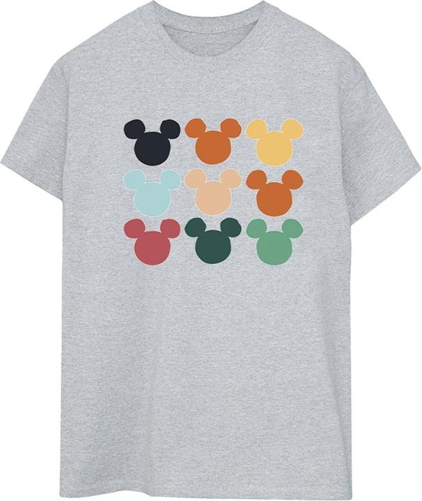 Image du produit Disney - T-shirt MICKEY MOUSE HEADS SQUARE - Femme (XXL)