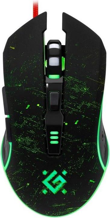 Produktbild Defender DRAGLEN GM-907 7200 DPI kabelgebundene Gaming-Maus (Kabelgebunden)