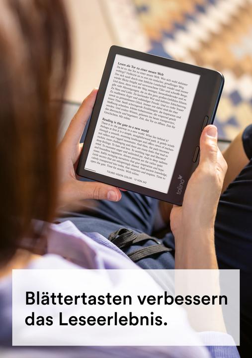 Produktbild tolino Vision Color (7", 32 GB, Schwarz)