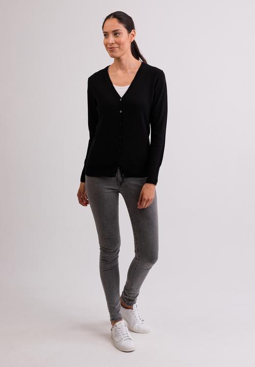 Actual product image Cash-Mere Kaschmir Cardigan V-Ausschnitt (XS)