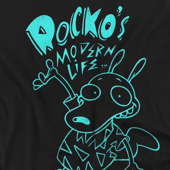 Actual product image Rocko´s Modern Life Mens Neon T-Shirt (M)