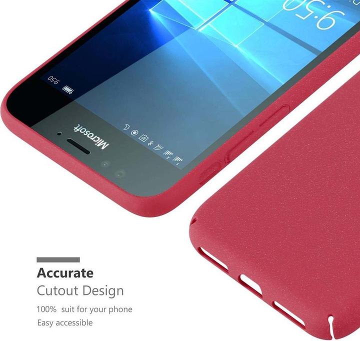 Image du produit Cadorabo Couverture rigide Frosty Cover (Nokia Lumia 950 XL)