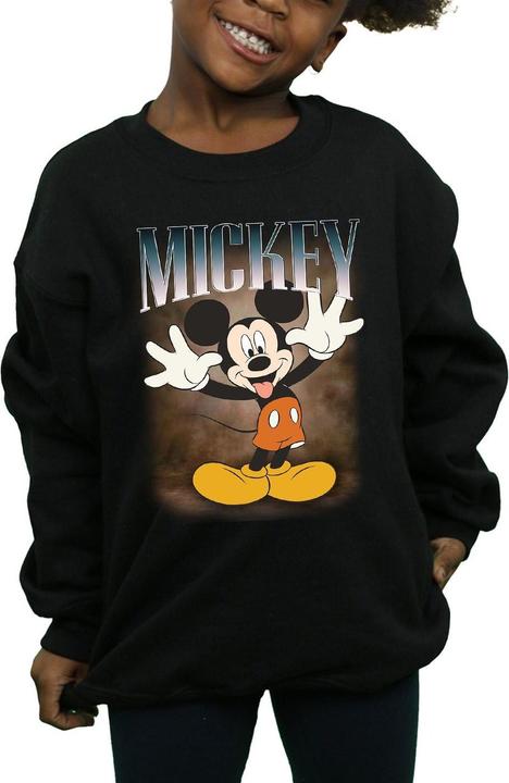 Produktbild Disney Mickey Mouse Tongue Montage Sweatshirt Mädchen (152, 158)