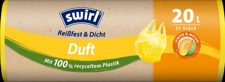 Immagine prodotto Swirl Fodere profumate per bidoni della spazzatura (25 x, 20 l)