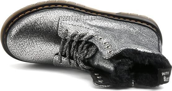 Actual product image Dr. Martens Lace-up boots 1460 Y SERENA FOIL (38)