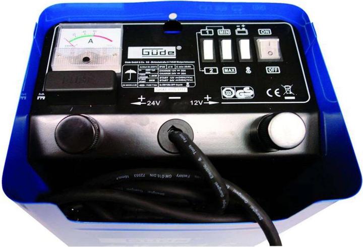 Immagine prodotto Güde Caricabatteria 12V/24V Caricabatteria automatico V 421 C Jump Starter (12V, 24V, 60 A)