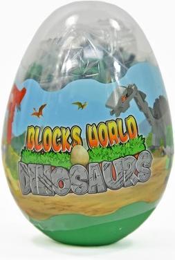 Image du produit Roost OEuf de dinosaure 5.5x5.5x8cm 70327 Blocs de construction, 6 assortis