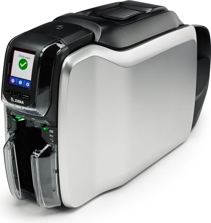 Zebra ZC300 plastic card printer (300 dpi)