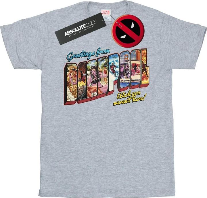 Produktbild Deadpool Greetings TShirt (L)